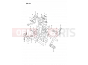 SUZUKI DS80 H (1987) (E24) 11 - GEAR SHIFTING
