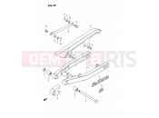 SUZUKI DS80 J (1988) (E24) 29 - REAR SWINGING ARM
