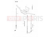 SUZUKI DS80 K (1989) (E24) 26 - HANDLEBAR