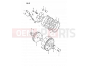 SUZUKI DS80 M (1991) (E03) 9 - CLUTCH