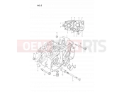 SUZUKI DS80 P (1993) (E24) 2 - CRANKCASE