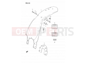 SUZUKI DS80 P (1993) (E24) 32 - REAR FENDER