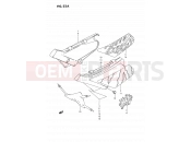 SUZUKI DS80 R (1994) (E24) 22A - FRAME COVER (MODEL N/P/R/S)