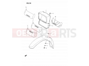 SUZUKI DS80 R (1994) (E24) 24 - HEADLAMP HOUSING
