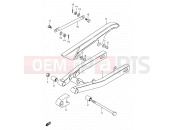 SUZUKI DS80 T (1996) (E24) 31 - REAR SWINGING ARM