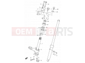 SUZUKI DS80 V (1997) (E03,E28,E33) 29 - STEERING STEM