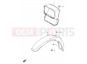 SUZUKI DS80 W (1998) (E24) 23 - HEADLAMP HOUSING