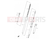 SUZUKI DS80 X (1999) (E24) 28 - FRONT DAMPER