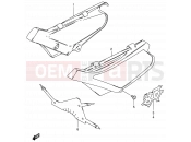 SUZUKI DS80 Y (2000) (E03,E28,E33) 22 - FRAME COVER