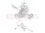 SUZUKI DS80 Y (2000) (E03,E28,E33) 30 - FRONT WHEEL