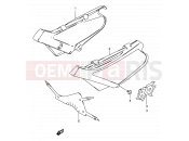 SUZUKI DS80 Y (2000) (E24) 22 - FRAME COVER