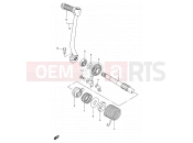 SUZUKI FB100 / FB100D R (1994) 17 - KICK STARTER