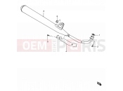SUZUKI FB100 / FB100D S (1995) 12 - MUFFLER