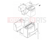 21 - BATTERY - Suzuki FB100 / FB100D V (1997)