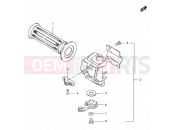 42 - LEFT HANDLE LEVER - Suzuki FB100 / FB100D V (1997)