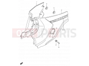 35 - FRAME COVER (MODEL G/R/S/V) - Suzuki FB100 / FB100D V (1997)