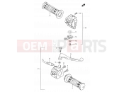 SUZUKI FB80 K (1989) 37 - HANDLE SWITCH
