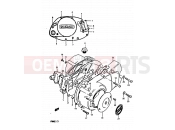 SUZUKI FR80 Z (1982) 3 - CRANKCASE COVER