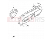 SUZUKI FZ50 Z (1982) 5 - CRANKCASE COVER (E25,E26)