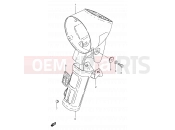 SUZUKI FZ50 X (1999) 43 - HEADLAMP HOUSING (E16)