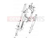 SUZUKI GP100U C (1978) 46 - FRONT FORK (E06)