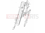 SUZUKI GP125U C (1978) 75 - FRONT FORK (GP125UC, GP125UN)