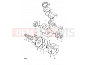 SUZUKI GP125U N (1992) 5 - CRANKSHAFT