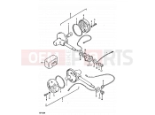 SUZUKI GP125U N (1992) 42 - TURN SIGNAL LAMP (E17, E21)
