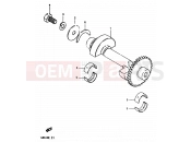 SUZUKI GR650 / GR650X E (1984) 8 - CRANKSHAFT BALANCER