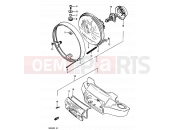SUZUKI GR650 / GR650X E (1984) 24 - HEADLAMP