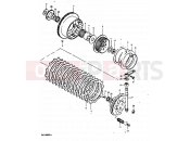 SUZUKI GS1000G X (1999) 14 - CLUTCH