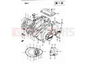 SUZUKI GS450S Z (1983) 7 - CRANKCASE COVER (MODEL Z)