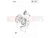 SUZUKI GS450S Z (1983) 12 - STARTER CLUTCH