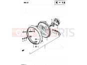 SUZUKI GS450S Z (1983) 31 - HEADLAMP (E15, E21, E25, E34, E39)
