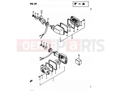SUZUKI GS450S Z (1983) 34 - TURN SIGNAL LAMP (E21)