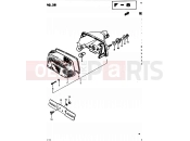 SUZUKI GS450S Z (1983) 38 - REAR COMBINATION LAMP (E15)