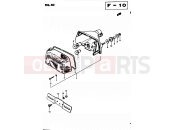 SUZUKI GS450S Z (1983) 40 - REAR COMBINATION LAMP (E25)