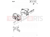 SUZUKI GS450S Z (1983) 41 - REAR COMBINATION LAMP (E34)