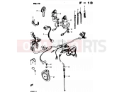 SUZUKI GS450S Z (1983) 43 - WIRING HARNESS