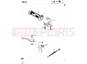 SUZUKI GS450S Z (1983) 73 - RIGHT HANDLE SWITCH (MODEL D)