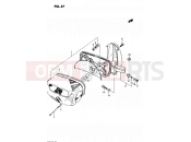 SUZUKI GS450L X (1999) 37 - REAR COMBINATION LAMP (E34)