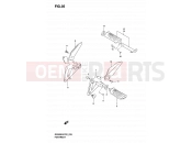 SUZUKI GS500 K3 (2003) (P19,P24,P54) 35 - FOOTREST