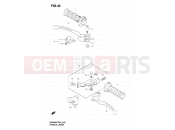 SUZUKI GS500 K3 (2003) (P19,P24,P54) 42 - HANDLE LEVER