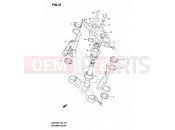 SUZUKI GS500 K3 (2003) (P19,P24,P54) 47 - STEERING STEM (MODEL K3)