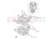 SUZUKI GS500E / GS500EU M (1991) (E01,E02,E04,E15,E16,E17,E21,E22,E24,E25,E34,E39,E53) 4 - CRANKCASE