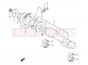 SUZUKI GS500E / GS500EU M (1991) (E01,E02,E04,E15,E16,E17,E21,E22,E24,E25,E34,E39,E53) 8 - CRANKSHAFT BALANCER
