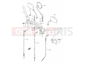 SUZUKI GS500E / GS500EU M (1991) (E01,E02,E04,E15,E16,E17,E21,E22,E24,E25,E34,E39,E53) 38A - HANDLEBAR (MODEL L/M/N/P)