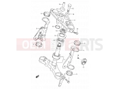 SUZUKI GS500E / GS500EU M (1991) (E01,E02,E04,E15,E16,E17,E21,E22,E24,E25,E34,E39,E53) 44 - STEERING STEM