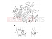 SUZUKI GS500EU V (1997) 5 - CRANKCASE COVER