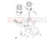 SUZUKI GS500EU V (1997) 7 - CRANKSHAFT
